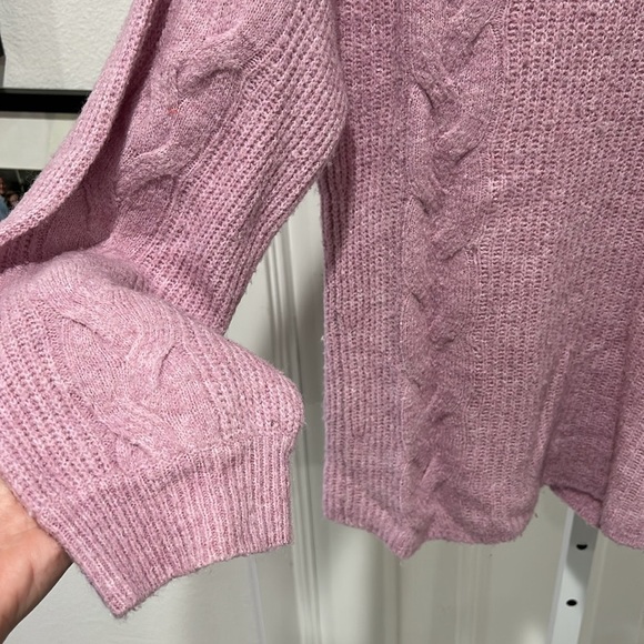 Splendid Lilac Natalia Maternity Sweater, RTR - Picture 8 of 8